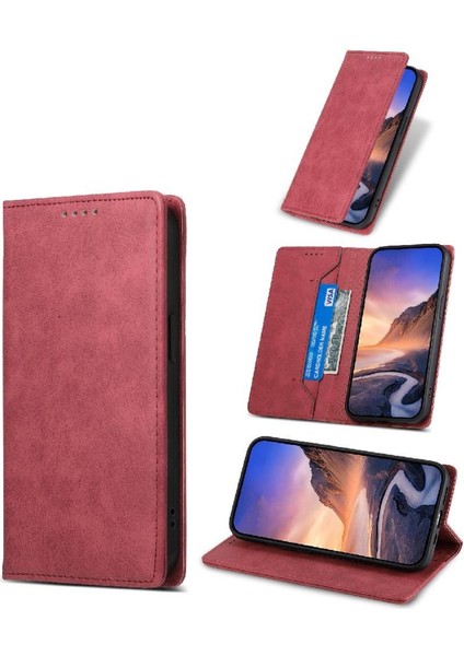 Realme 12 Pro Artı Kart Yuvası Darbeye Tpu Kickstand Için Flip Case (Yurt Dışından)