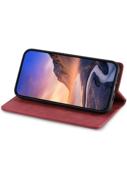 Realme 12 Pro Artı Kart Yuvası Darbeye Tpu Kickstand Için Flip Case (Yurt Dışından)