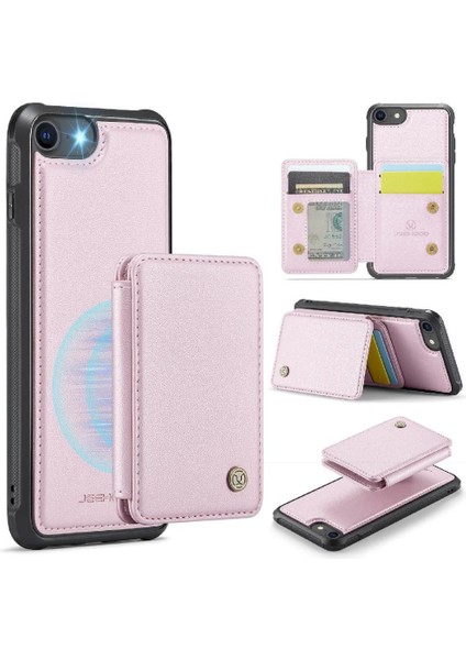 IPhone 7/8 Için Kılıf Ayrılabilir Cüzdan Rfıd Engelleme 2 In 1 Standı (Yurt Dışından)