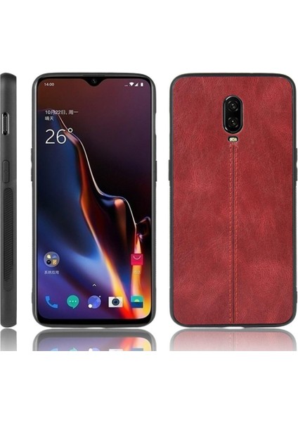 Oneplus 6t Için Hafif Durumda Klasik Ince Lightweigh Sözleşmeli Tasarım (Yurt Dışından)