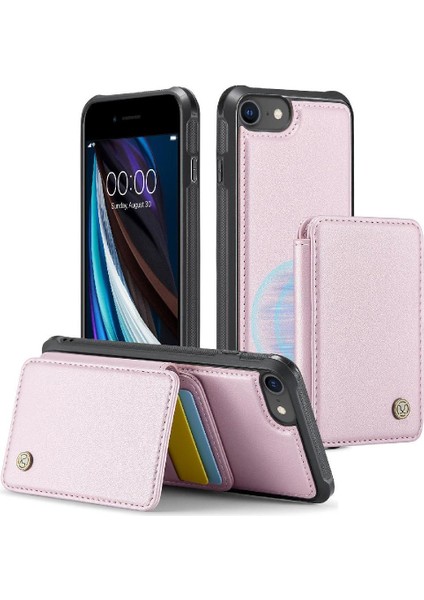 IPhone 7/8 Için Kılıf Ayrılabilir Cüzdan Rfıd Engelleme 2 In 1 Standı (Yurt Dışından)