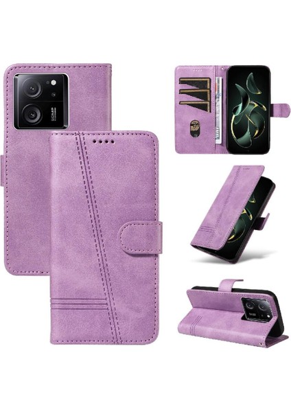 Xiaomi 13T/13T Pro Cüzdan Telefon Kılıfı Için Kredi Kartı Yuvası ile (Yurt Dışından)