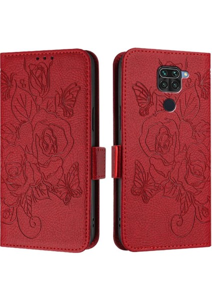 Xiaomi Redmi 10X 4g Için Kredi Kartı Yuvası Manyetik Cüzdan Pu (Yurt Dışından)