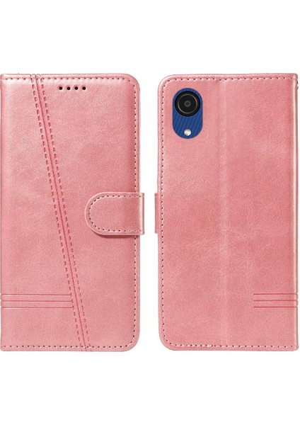 Samsung Galaxy A03 Çekirdek Için Kredi Kartı Yuvası ile Ayrılabilir Pu Durumda (Yurt Dışından) indirimleri
