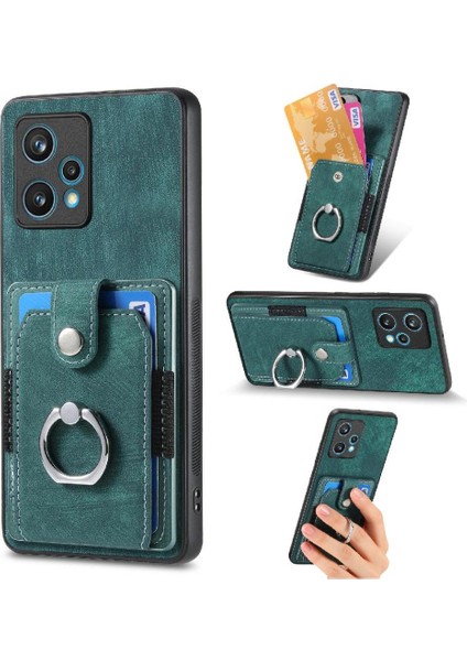 Realme 9 Pro Artı Crad Yuvası Standı Manyetik Araç Montaj Yüzük Tutucu (Yurt Dışından)