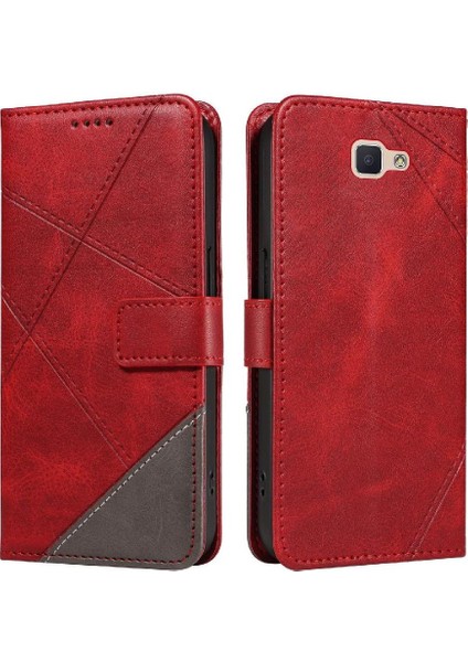 Elmas Dikiş ile Samsung Galaxy J4 Başbakan Yüksek Kalite Için Flip Case (Yurt Dışından)