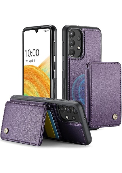 Samsung Galaxy A33 5g Standı Fonksiyonu Manyetik Rfıd Engelleme 2 (Yurt Dışından)