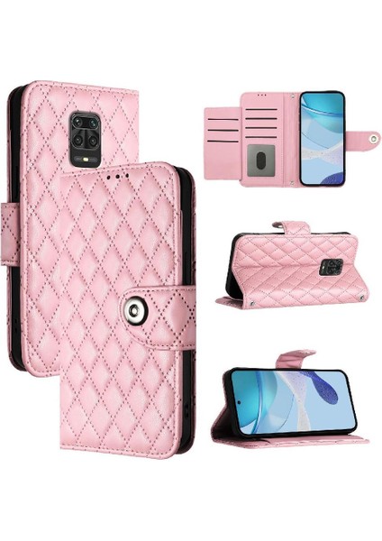 Xiaomi Redmi Için Not 9 Pro Max Kart Tutucu Cüzdan Kapak Bilek Şeridi (Yurt Dışından)