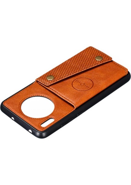 Cüzdan Kılıf Huawei Mate 30E Pro 5g Buit Demir Kart Tutucu Darbeye (Yurt Dışından) modelleri