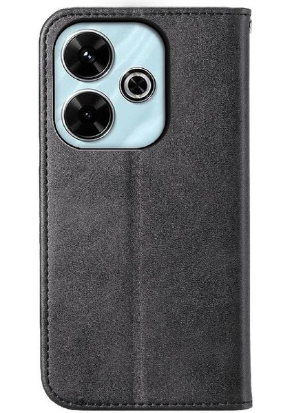 Xiaomi Poco M6 Pro 4g Için Flip Case El Kayışı Standı Günlük Kullanım Eşkenar Dörtgen (Yurt Dışından) fırsatları