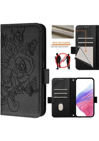 Xiaomi Redmi K30S Manyetik Cüzdan Pu Deri Kredi Kartı Yuvası ile (Yurt Dışından)