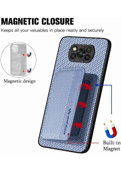 Xiaomi Poco X3 Nfc Standı Fonksiyonu Rfıd Engelleme Için Komple Kamera (Yurt Dışından)