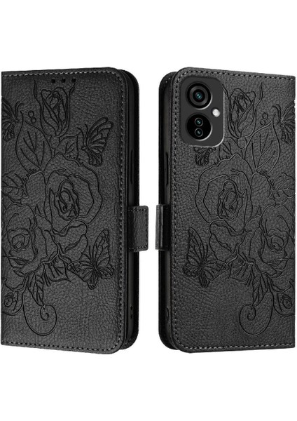 Tecno Spark 9 Pro Manyetik Cüzdan Pu Deri Kredi Kartı Yuvası ile Kılıf (Yurt Dışından)