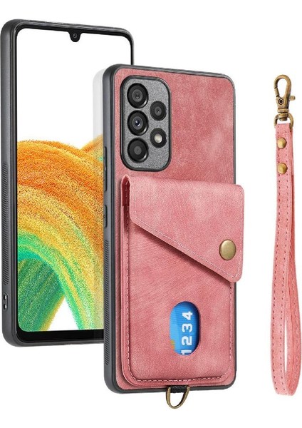 Samsung Galaxy A53 5g Kart Yuvası Manyetik Kapatma Çok Fonksiyonlu Durumda (Yurt Dışından)