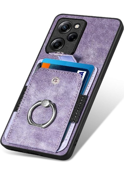 Xiaomi Poco X5 Pro Crad Yuvası Standı Manyetik Araç Montaj Yüzük Tutucu (Yurt Dışından) modelleri