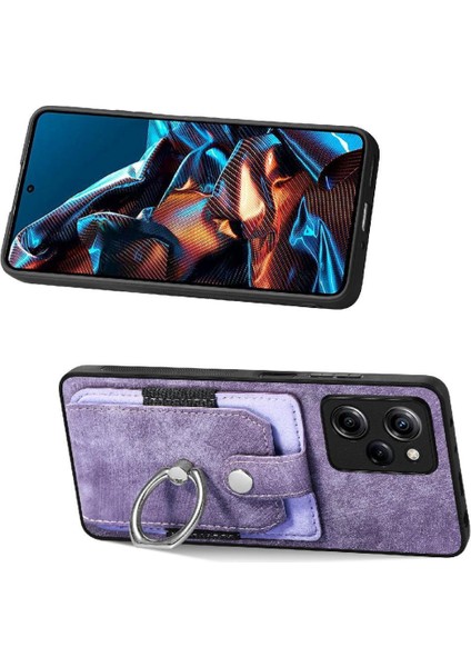 Xiaomi Poco X5 Pro Crad Yuvası Standı Manyetik Araç Montaj Yüzük Tutucu (Yurt Dışından) indirimleri