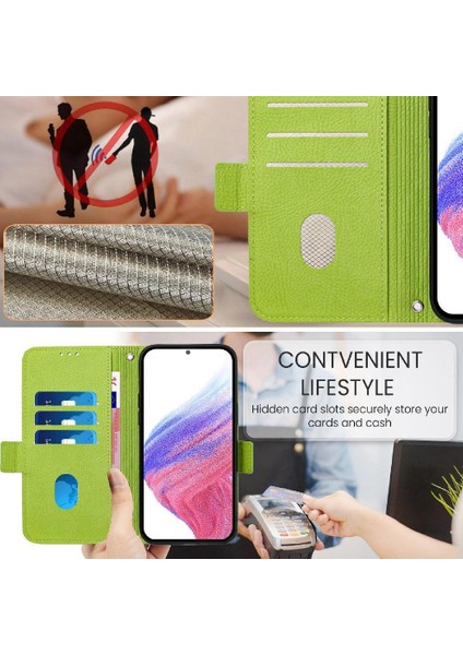Oneplus Ace 2 5g Manyetik Cüzdan Pu Deri Kredi Kartı Yuvası ile Kılıf (Yurt Dışından)