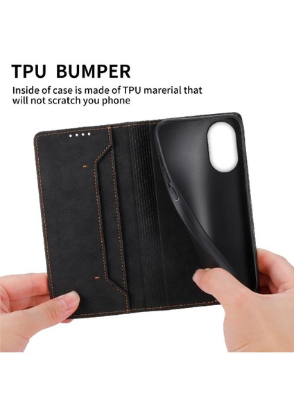 Oppo A38 4g Tpu Kart Yuvası Iş Rahat Kickstand Için Flip Case (Yurt Dışından) fırsatları