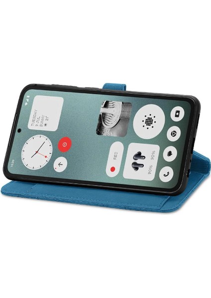 Nothing Kılıf Cmf Telefon 1 Çoklu Kart Yuvası Cüzdan Iş Çevirme Fermuar (Yurt Dışından)