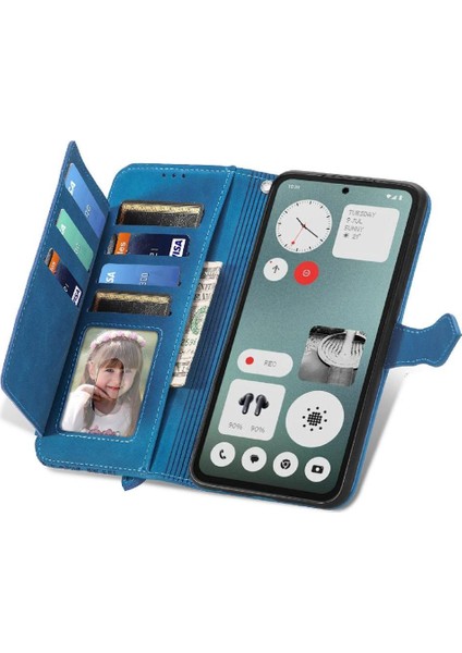 Nothing Kılıf Cmf Telefon 1 Çoklu Kart Yuvası Cüzdan Iş Çevirme Fermuar (Yurt Dışından)