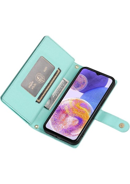 Samsung Galaxy M13 4g Kickstand Cüzdan Bölmesi Kartı Için Flip Case (Yurt Dışından) fırsatları