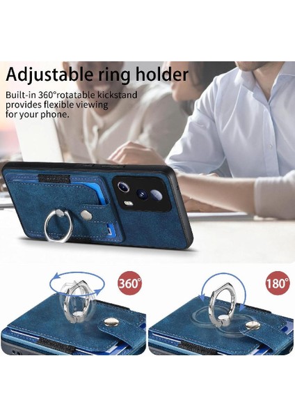 Xiaomi 13 Lite Için Kılıf Manyetik Araç Montaj Crad Yuvası Standı Halka Tutucu (Yurt Dışından) fiyatları