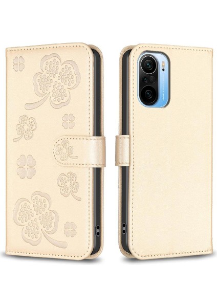 Xiaomi 11I Cüzdan Yonca Çiçek Çok Renkli Kart Yuvaları Pu Için Flip Case (Yurt Dışından) indirimleri