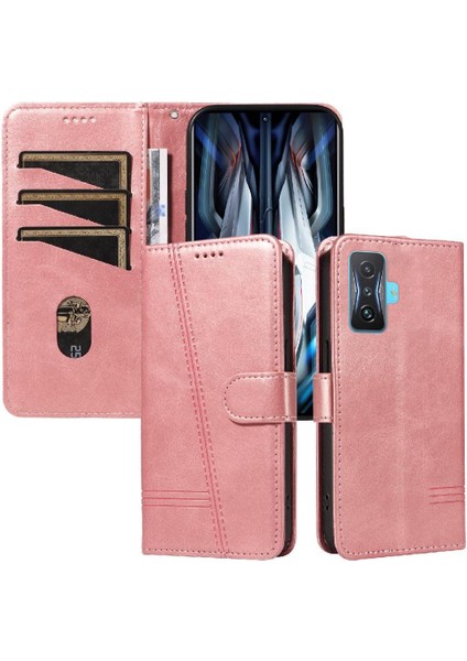 Xiaomi Poco F4 Gt Cüzdan Telefon Kılıfı Için Filp Durumda Pu ile Ayrılabilir Siyah (Yurt Dışından) fırsatları