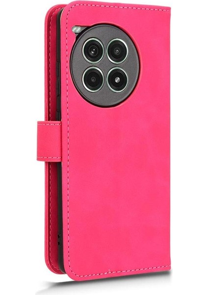 Oneplus Ace 3 Pro Için Flip Case Pu Deri Kart Yuvaları Tutucu Yan Toka (Yurt Dışından) modelleri