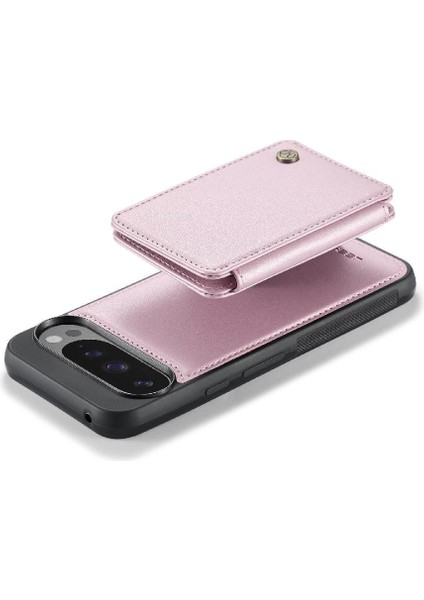 Google Piksel 9 Pro Xl Standı Fonksiyonu Için Kılıf Rfıd Engelleme Ayrılabilir (Yurt Dışından)