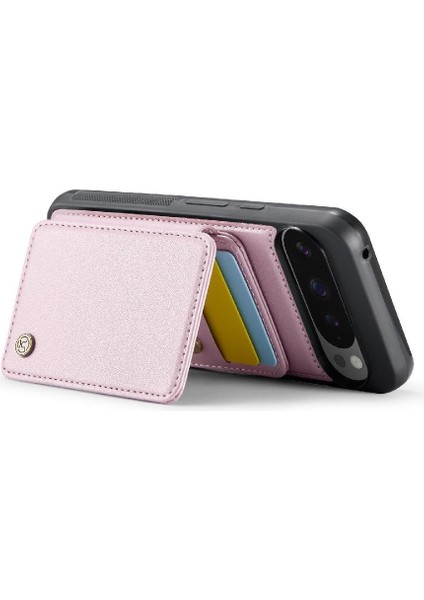 Google Piksel 9 Pro Xl Standı Fonksiyonu Için Kılıf Rfıd Engelleme Ayrılabilir (Yurt Dışından)