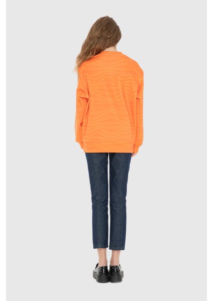 Baski ve Vatka Detayli Sweatshirt modelleri
