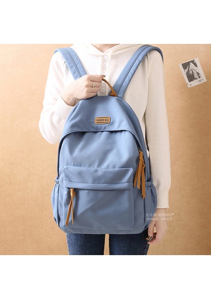 Bayan Ortaokul Öğrencileri, Ortaokul Öğrencileri Için Çok Yönlü Okul Çantaları, Sırt Çantaları, Sade Orman Tarzı Şık Sırt Çantaları (Yurt Dışından)