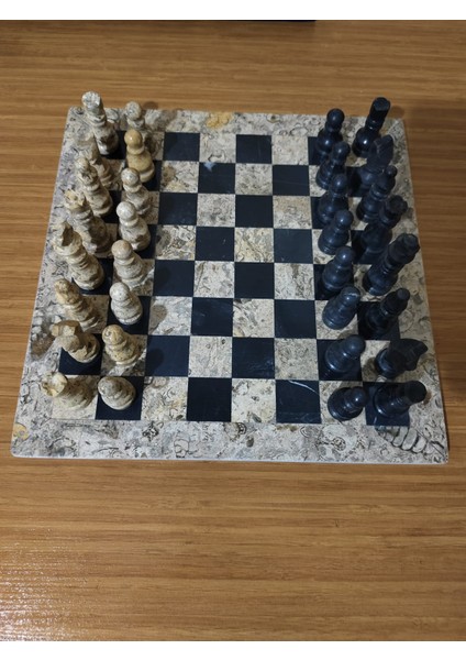 Mermer Satranç Takımı 38*38 modelleri