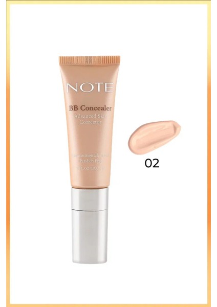 BB Concealer 02 SPF 15 Göz Altı Kapatıcısı