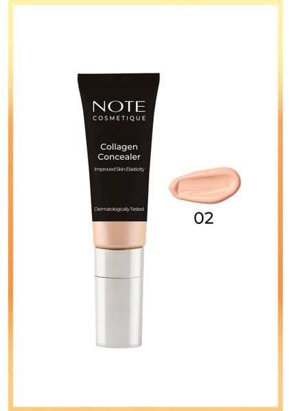 Collagen Concealer 02 Kolajen İçerikli SPF 20 Göz Altı Kapatıcısı