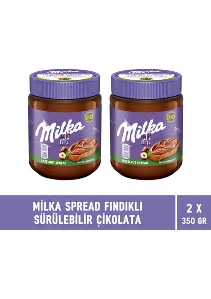 Spread Fındıklı Sürülebilir Çikolata 350 gr - 2 Adet