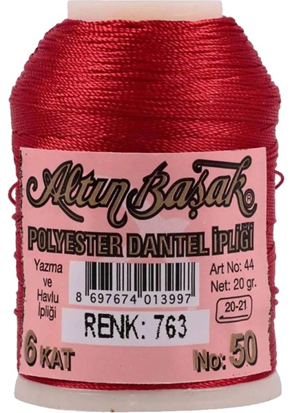 3 Adet Oya ve Dantel Ipi 20 gr - No: 763