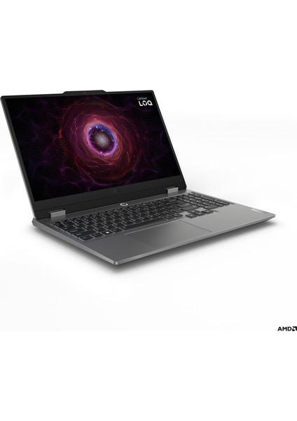 LOQ AMD Ryzen 5 7235HS 16GB 512GB SSD RTX3050 Freedos 15.6" FHD Taşınabilir Bilgisayar 83JC000QTR