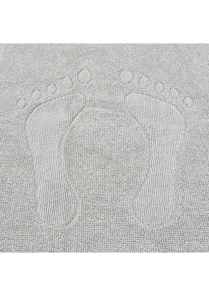 Soft Ayak Havlusu - Gri - 50X70 cm