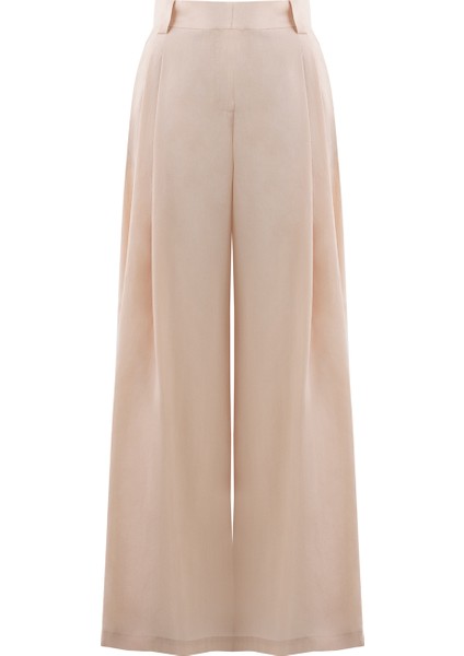 Cepli Bol Paça Bej Pantolon