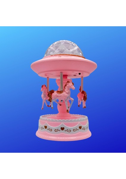 Işıklı Müzikli Pembe Atlı Karınca Star Master Müzik Kutusu Kurmalı indirimleri