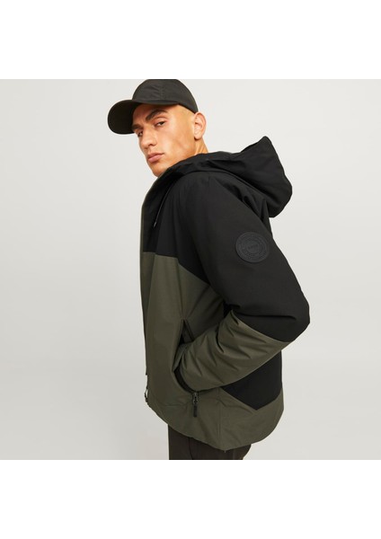 Erkek Su Geçirmez Kapüsonlu Mevsimlik Ceket - Aiden modelleri