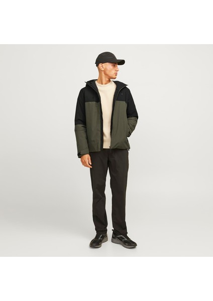 Erkek Su Geçirmez Kapüsonlu Mevsimlik Ceket - Aiden fırsatları
