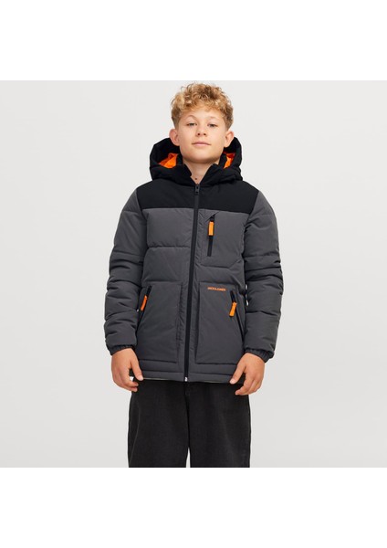 Jack & Jones Çocuk Rüzgara Dayanikli Kapüsonlu Puffer Mont - Otto