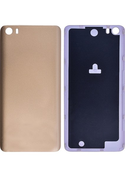 Xiaomi Mi 5 Uyumlu Batarya Kapağı Siyah