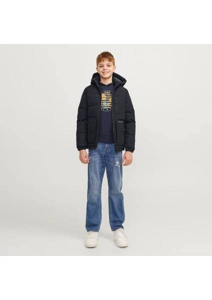 Jack & Jones Çocuk Rüzgara Dayanikli Kapüsonlu Puffer Mont - Otto