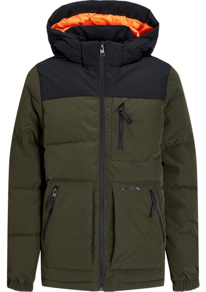 Jack & Jones Çocuk Rüzgara Dayanikli Kapüsonlu Puffer Mont - Otto