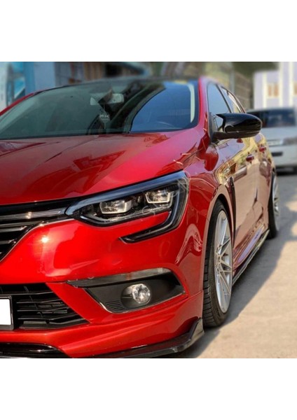 Renault Megane 4 Yarasa Batman Ayna Kapağı Piano Black