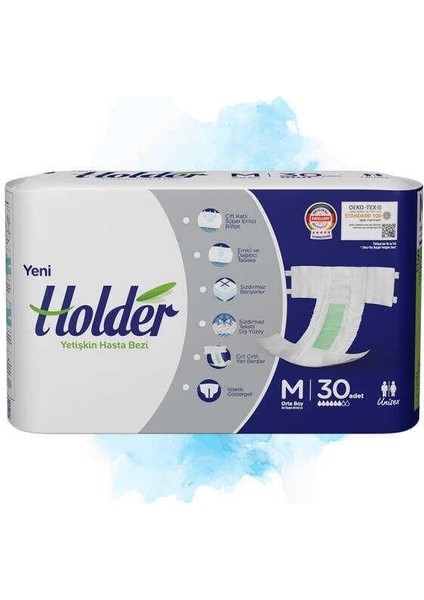 Yetişkin Hasta Bezi - 30 Adet